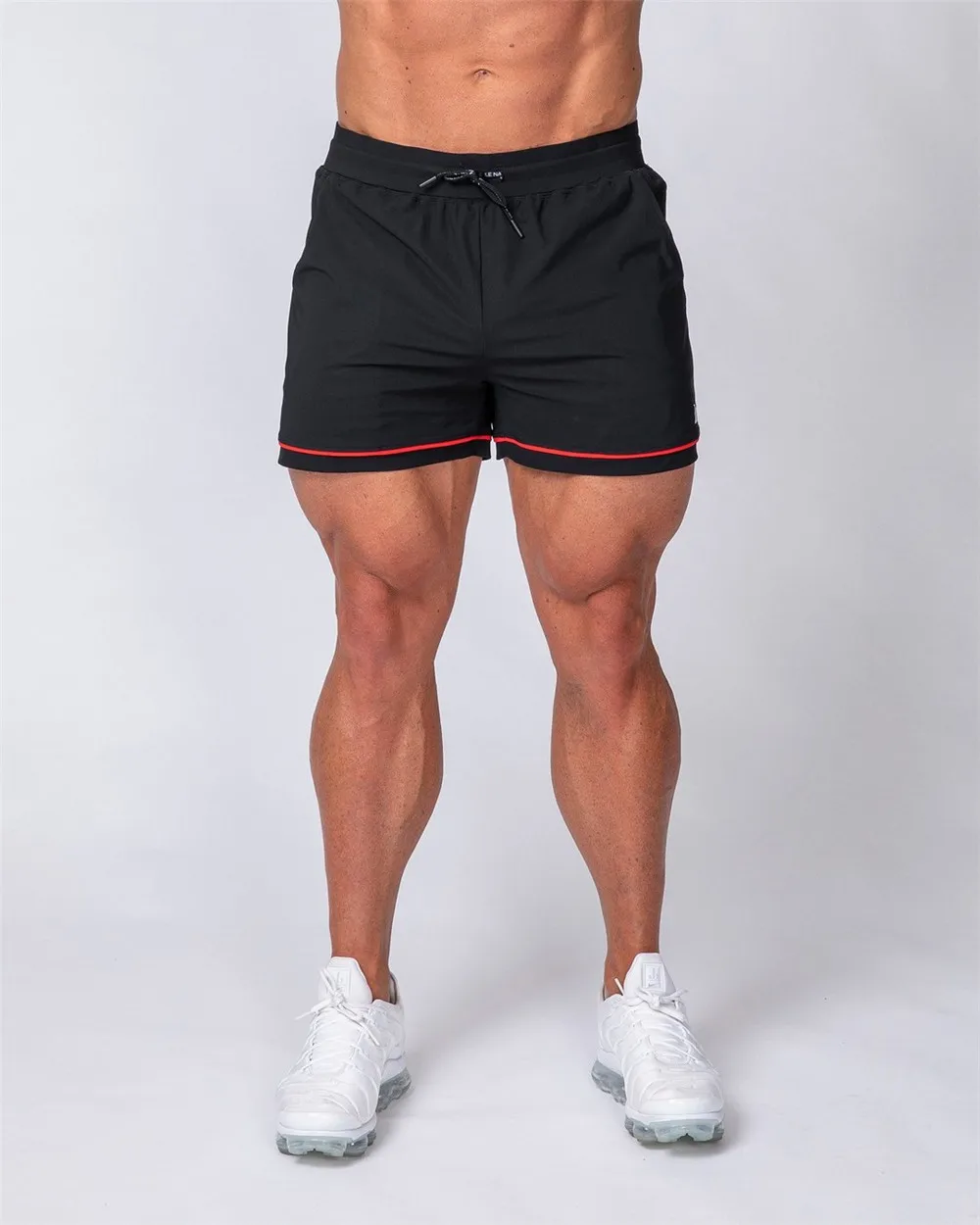 Summer Running Sports Shorts Men Gym Fitness Workout Bermuda Male Bodybuilding Skinny Thin Short Pants Beach Quick dry Bottoms