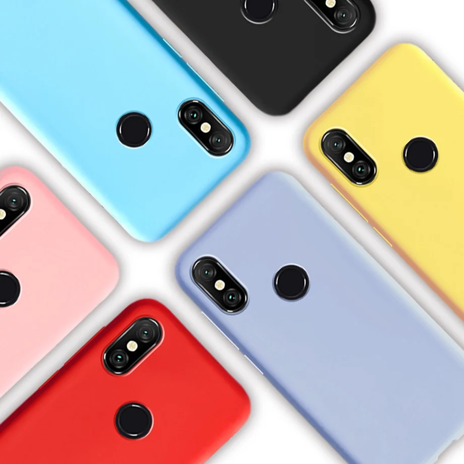 For Xiaomi Mi A2 Lite Case Cover TPU Silicone Phone Cases For Fundas Xiomi Xiaomi Redmi Mi A2 MiA2 Mi A 2 Lite A2Lite Case Coque