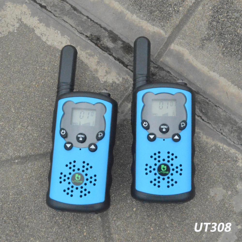 어린이용 GoodTalkie UT308 워키토키, 놀이 및 여행용 워키토키, 통신 거리 3.5km, 400-470Mhz, 2 개