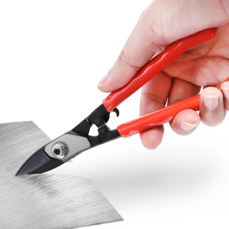 

7" Mini Iron Sheet Scissors Powerful Industrial Iron Sheet Iron Wire Special Scissors