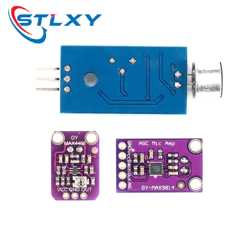 MAX4466 MAX9814Switch Detection Whistle Switch Microphone Amplifier For Arduino Selling Sound Sensor Module Sound Control Sensor