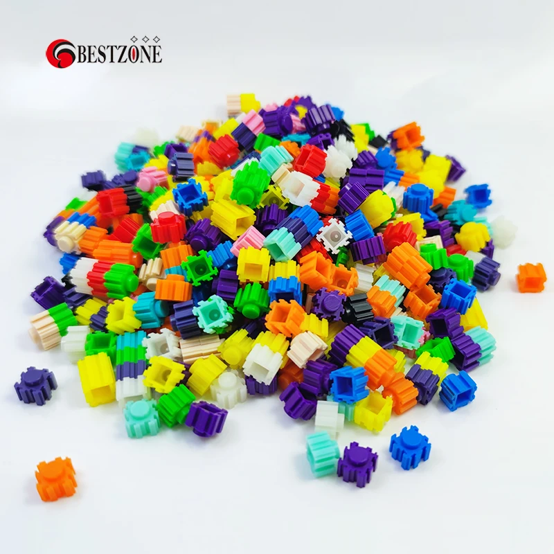 200 Pcs 8*8 MM  Magic Mini Diamond Building Blocks Macro DIY Creative Toys Building Bricks for Kid's Gift