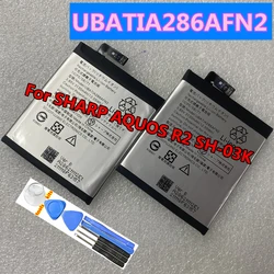 Original Battery UBATIA286AFN2 3130mAh for SHARP AQUOS R2 SH-03K UBATIA280AFN1 Aquos R SH-03J SHV39 605SH