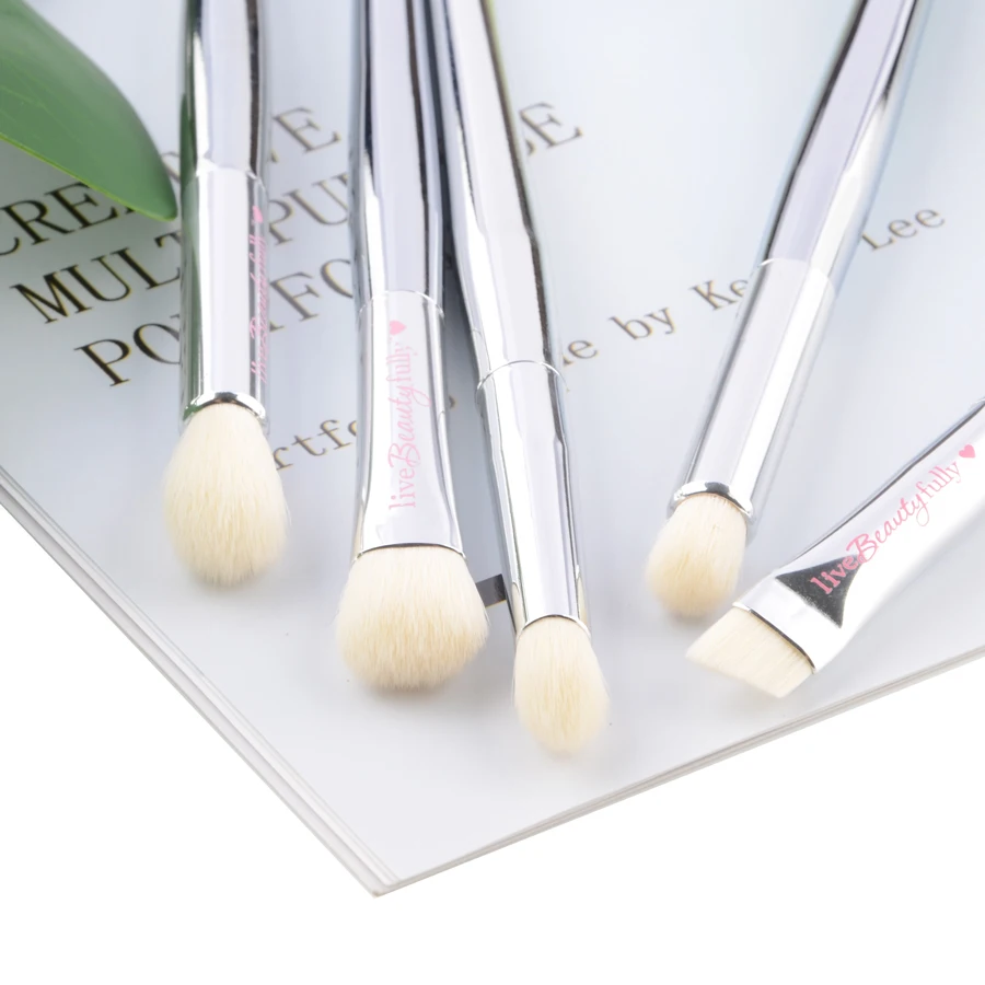 9pcs/Set Professional Makeup brushes Set Liquid Foundation Blusher sculpting Highlighter Eye shadow eyebrow IT Live beauty fully