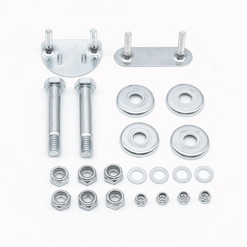 Quad Roller Skate Bracket, Double Line Skate Trucks, Bushers, Brake Head Set, Skate Patines Base Parts Supply, 1 Pair