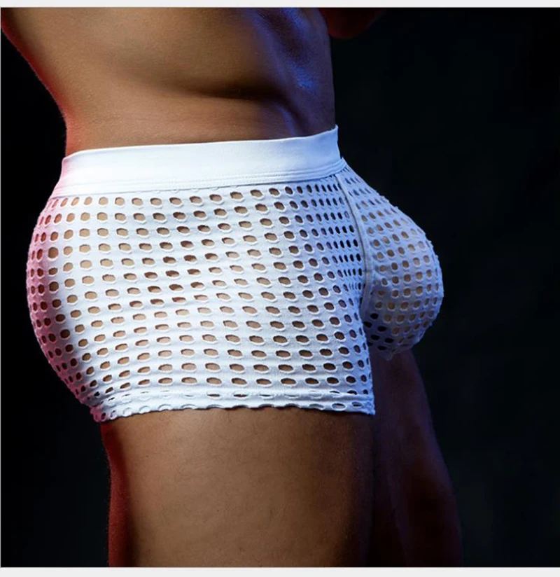 Empfehlen! Neuankömmling Herren sexy Mesh erotische Jock strap Homosexuell Boxer Unterwäsche