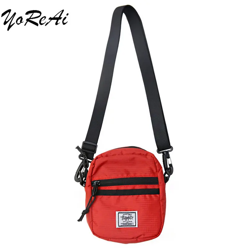 YoReAi Men Casual Simple Messenger Bag Hip Hop Style Ladies Handbags Mini Shoulder Bags Couple Phone Pouch Classic New Totes