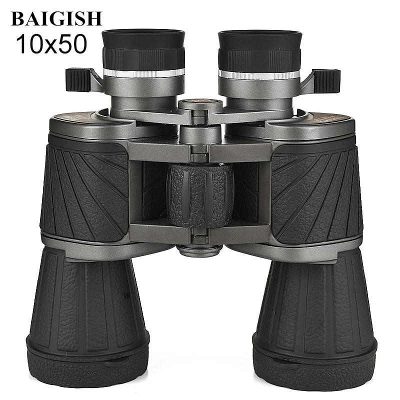 

Baigish Russian Powerful Military 10x50 Binoculars Lll Night Vision Telescope Professional for Hunting Bird Watching