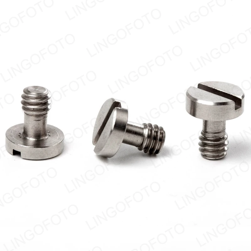 Parafuso de câmera, de aço inoxidável, 1/4 ", para tripé, cabeça de bola, placa de liberação rápida, h66 ll1505