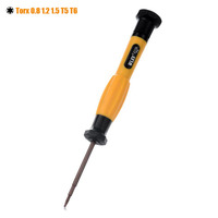 Torx 0.8 1.2 1.5mm Screwdriver T5 T6 Screwdriver Repair Tool Kit Magnetic Tip Screw Driver Hand Tool Torx Screwdrivers