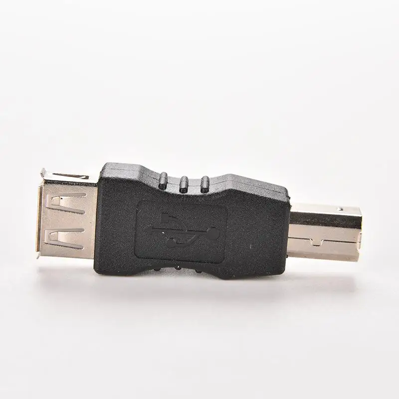 1PC USB 2.0 Type A Female To USB Type B Male Converter Adapter USB Print Cable Conector Charger Connector