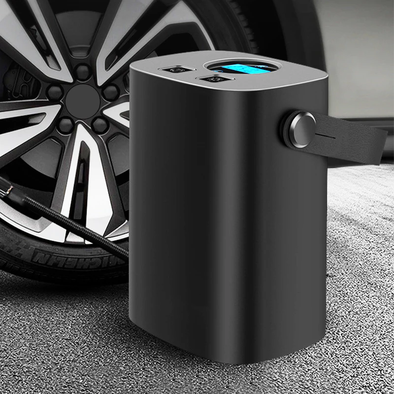 Car Car Tire Inflator 12V 150PSI Car Wireless Electric Charging Mini Handheld Portable Tire Digital Display Air Pump