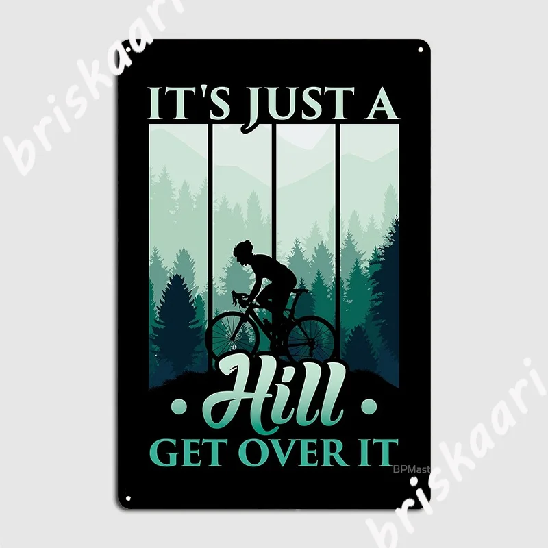 Mountain Bike Saying Mtb Downhill Metal Plaque Poster Plaques Design Living Room Pub Tin Sign Posters