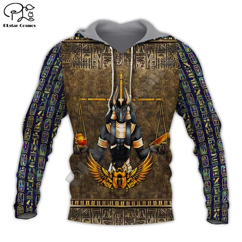 

PLstar Cosmos Horus God Eye of Egypt Pharaoh Anubis Ancient Egypt Funny 3DPrint Zipper/Hoodies/Sweatshirt/Jacket/Men/Women B-6