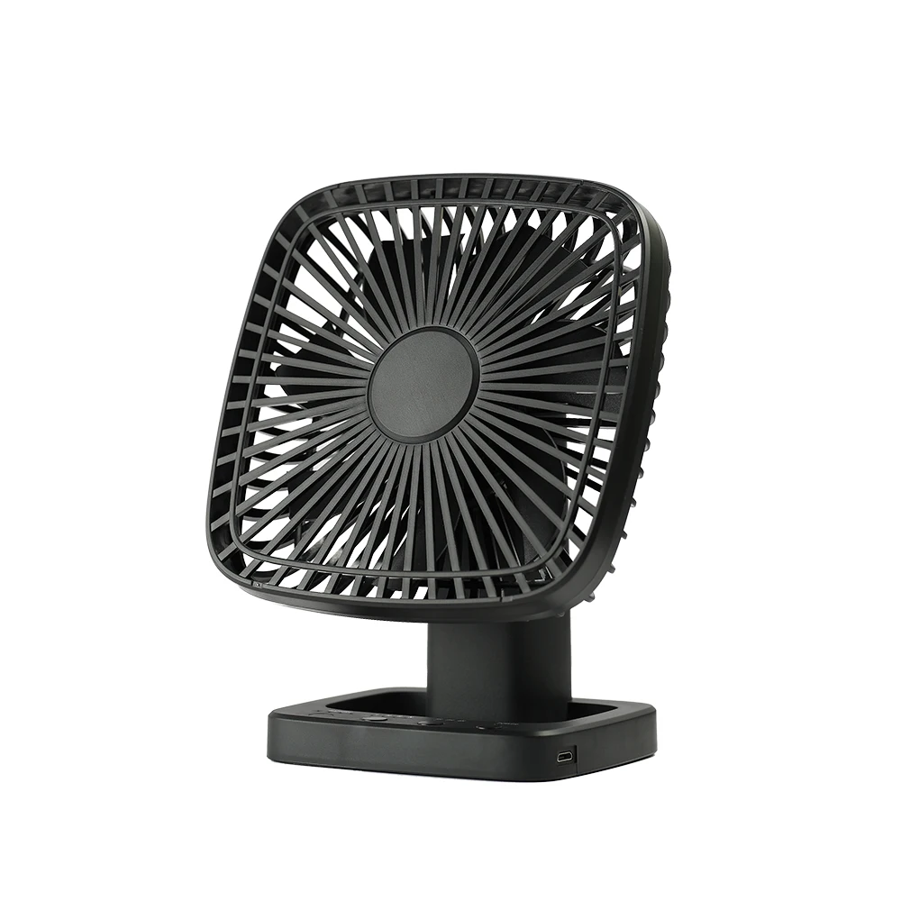 

New design USB Desk Table Mini Fan A10 with Timer Strong Wind Quiet Operation Portable Fan for Office Bedroom 90 Degree Rotation