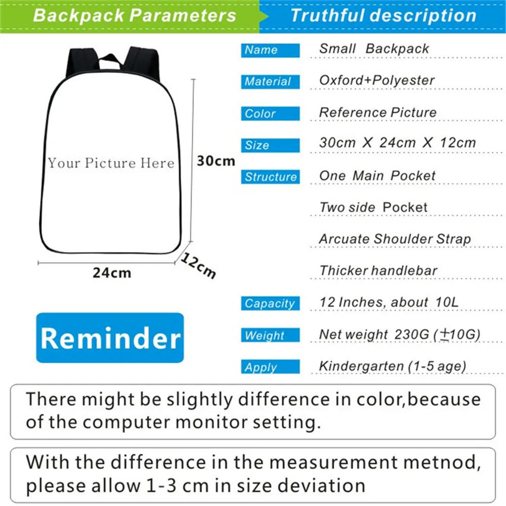 Anime One Punch Man Backpack Student School Bag Cosplay Backpack Boy Girl Travel Rucksack Gift