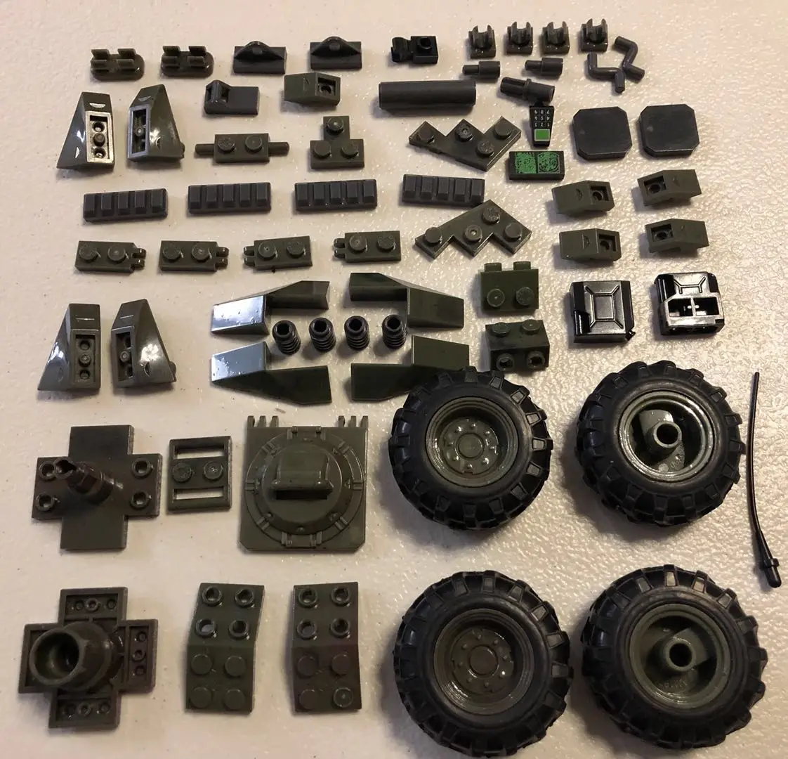 Mega Bloks COD MOC LOOSE Mixed Parts Pieces tire Building Blocks Bricks DIY