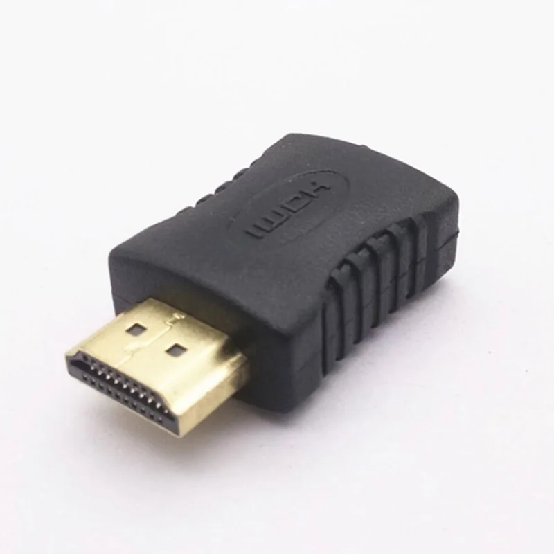 2pcs Gold Plated HDMI Male to Mini HDMI Female Full HDMI Adapter Converter for 1080P HDTV Cable Adaptor Extender