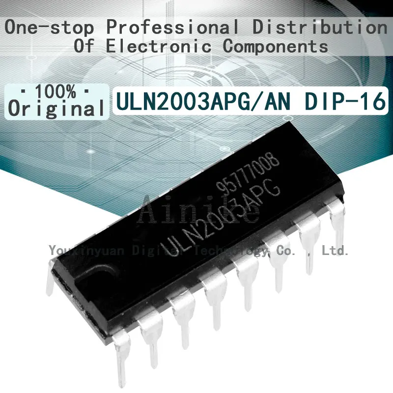 

10/Pcs New Original ULN2003APG ULN2003AN DIP-14 Composite transistor IC motor driver chip