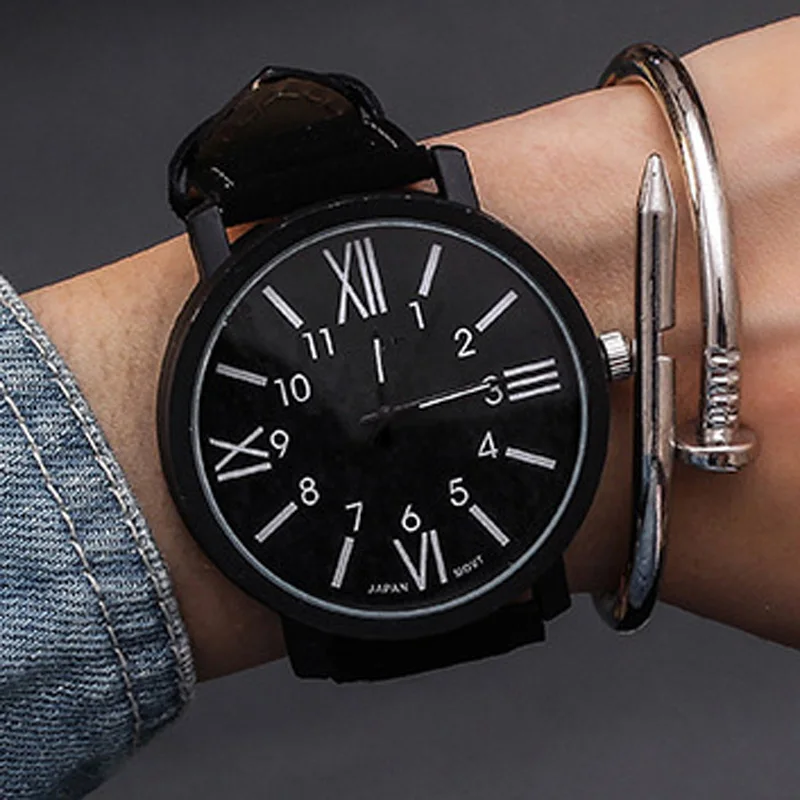 

Fashion Young Women Watches Roman Numerals Leather Band Quartz Wristwatches Student Watch Cheap Price Dropshipping Reloj Mujer