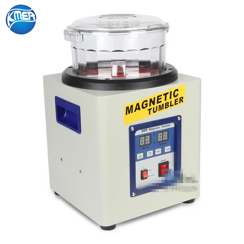 

KD/KT-205 Magnetic Tumbler Jewelry Polisher Finisher Finishing Machine, Magnetic Polishing Machine AC 110V/220V