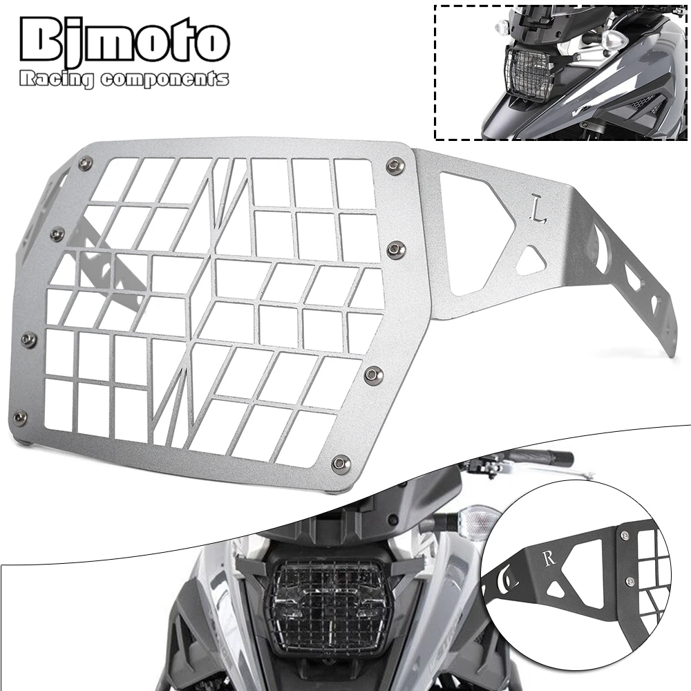 

Motorcycle Grille Headlight Cover For Suzuki DL1050 XT/A 2019 2020 2021 Front Light Protector Head Lamp Guard