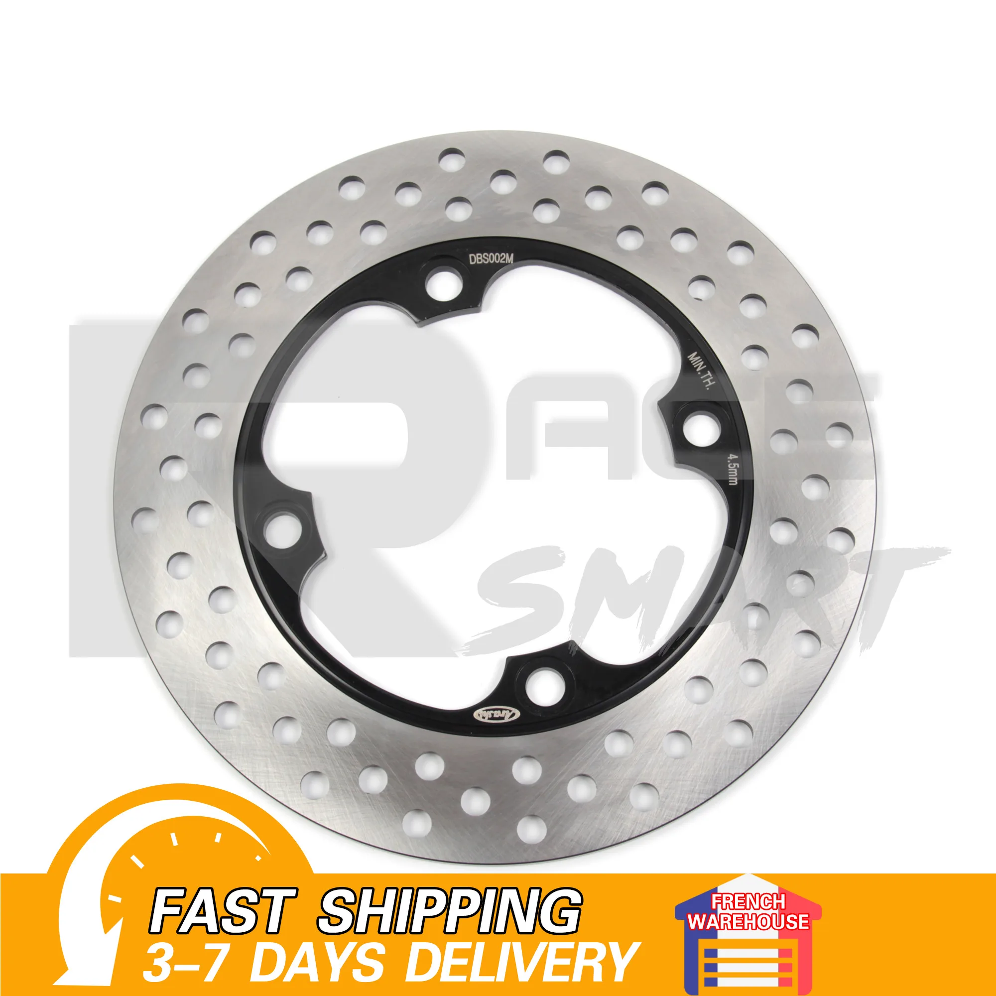 1 PCS 220mm Motorcycle Rear Brake Discs For HONDA NX DOMINATOR 650 1988-1992 Brake Disks Rotors 1988 1989 1990 1991 1992 Silver