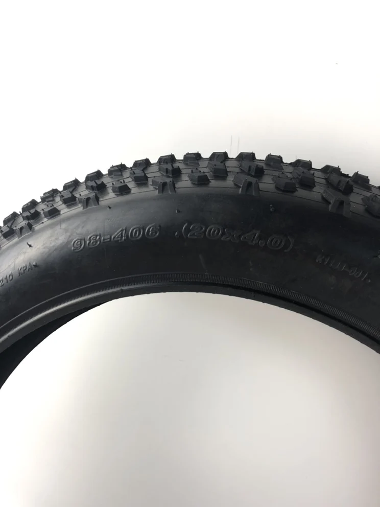 K1188 Snow Bike Mountain Bike Tires 0bicycle Accessories Fat Tyre Inner Tube Bike Parts Bicycle Tires 20x4.0 26 X4