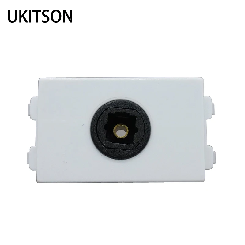 SPDIF Optical Toslink Coaxial Slot 23x36mm Socket Connector For Ugreen Vention Digital OPT Audio Cable Adapter Wall Panel