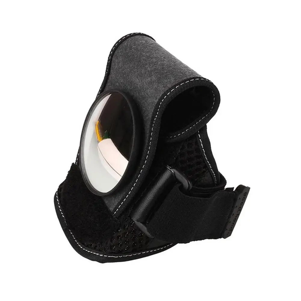 Bicycle Bike Back Mirror Cycling Wrist Band Strap Reflex Rear View Rearview Arm Wrist Cycling Gloves With Bike Mirrors