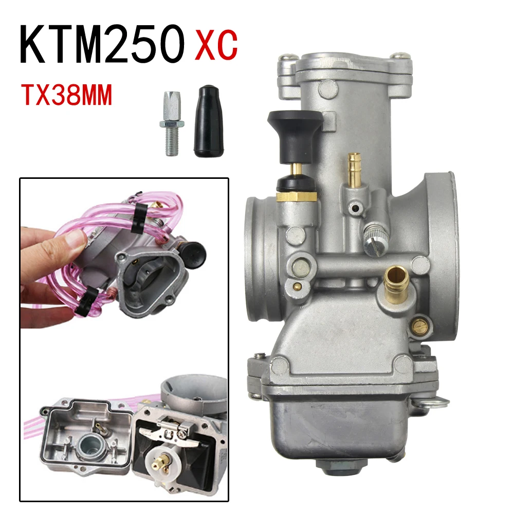 TMX38 TX38 carburatore per Mikuni TMX PWK PWM Carb radiale Flat Slide 2017 KTM125SX/250XC XR CR250 250XC XR CR XC 250