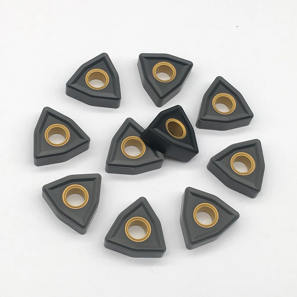 10PCS WNMG080412 KC3115 CNC Metallo Duro Inserti In Metallo Duro tornio CNC Tornio Strumento Per La Lavorazione di Ghisa Utensile di Tornitura