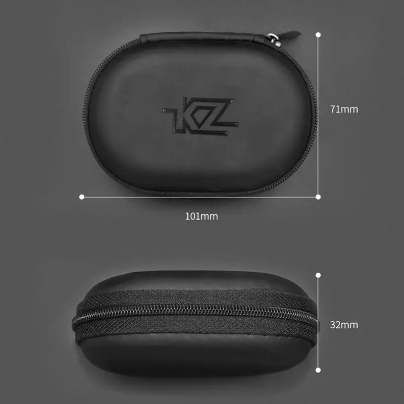 KZ Earphone Bag Storage Box Original Earphones Holder Boxes USB Cable Wire Protective Case For KZ ZS10 ES4 ZSR ATR ED2 ZST Bags