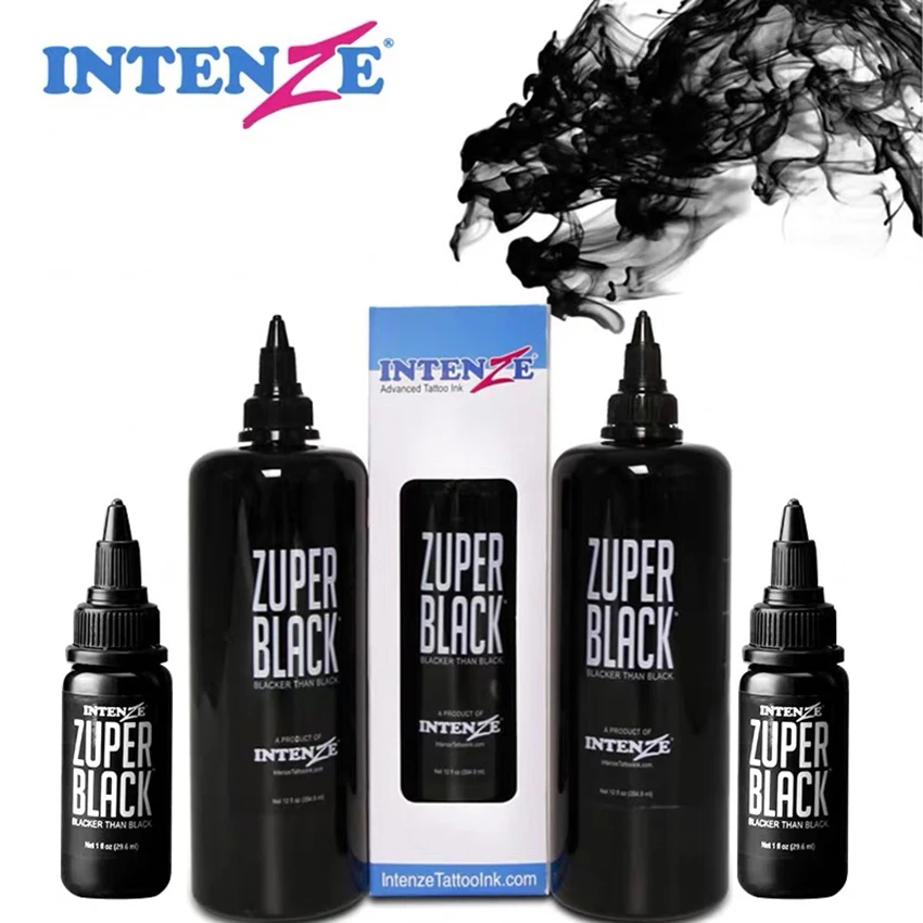 (30ML/60ML/120ML/360ml) Tattoo Ink Bottle Zuper Black Tattoo Pigment Paint Paint