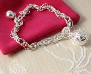 Sterling silver, real sterling silver palace bell bracelet, TV series, same style lanyard