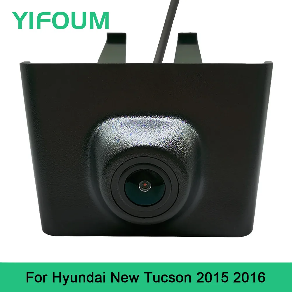 YIFOUM HD CCD Car Front View Parking Night Vision Positive Waterproof Logo Camera For Hyundai New Tucson 2015 2016