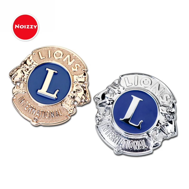 

Noizzy Международная символика клуба Львов, хромированная Элитная наклейка на автомобиль, эмблема автоавтоавторизации, 3D металлическая решетка, золотые аксессуары для мотоциклов