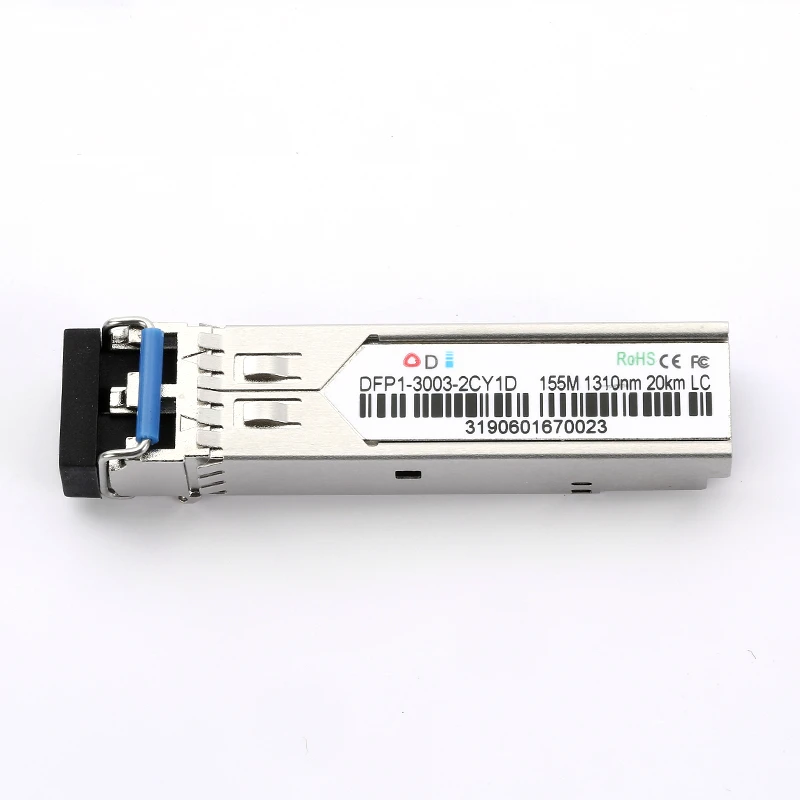 OEM & ODM 155m 1310nm 20km SFP Compatibel Optische ModuleTransition Networks SFP Transceiver