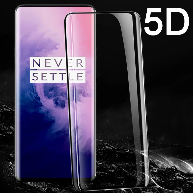 5D curved tempered glass for Oneplus 7 pro 7pro screen protector on one plus 7 pro oneplus7 pro protective glass protection film