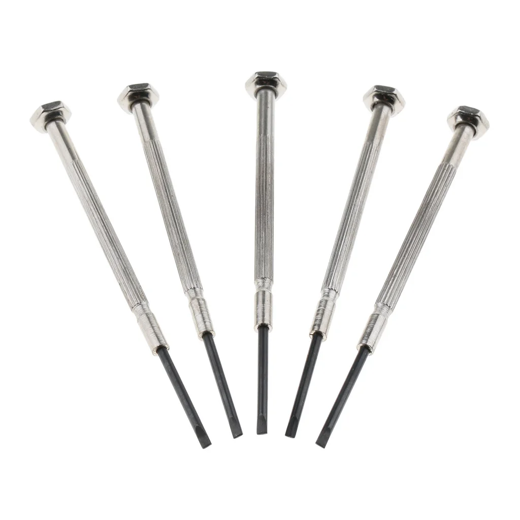 Professional 5x Metal Flute Clarinet Screwdrivers Screw Tool DIY 85mm