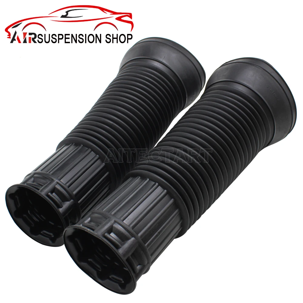 2x For Audi A8 D3 4E 2003-2010 Front Air Shock Absorber Repair Kits Dust Boot Cover Rubber Boots 4E0616039 4E0616039AB