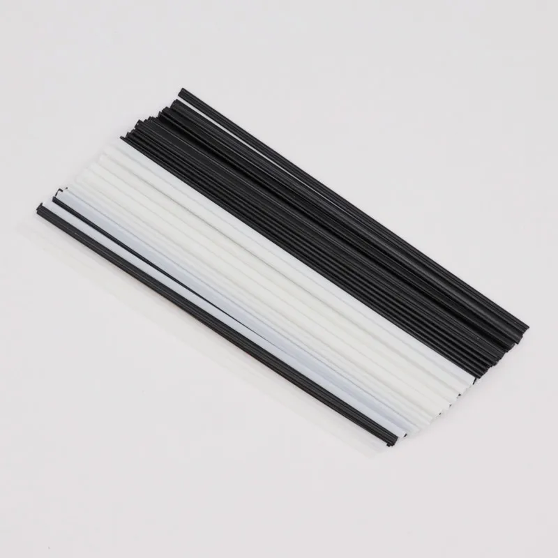 3 different types mixed plastic welding rod,  PPRPPPVCABSPE welding rod, tip welding, plastic welding machine welding rod 50 pcs