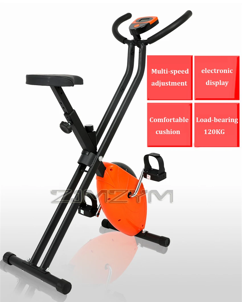 Foldable Exercise Bike Home Fitness Equipment Indoor Static Bicycles Exercise Bicycle Training Stationary Equipment