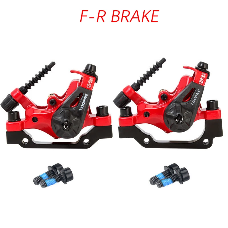 TOOPRE Disc Brake Aluminum alloy Front F160-R140 Rear F180-R160 Electric Bicycle Dual-drive Piston Brake Caliper