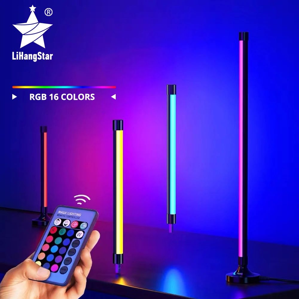 LED Fill Light Portable RGB Colorful Atmosphere Night Light Photography Lighting Stick USB Powered Self-timer Live Fill Light