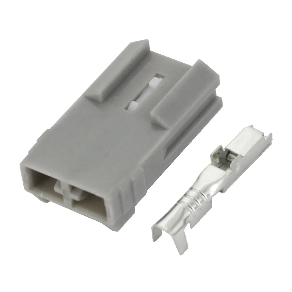 5 Sets 2 Pin High Brake Light Small Light Trunk Light Holder Car Connector with Terminal DJ7023-2.2-21