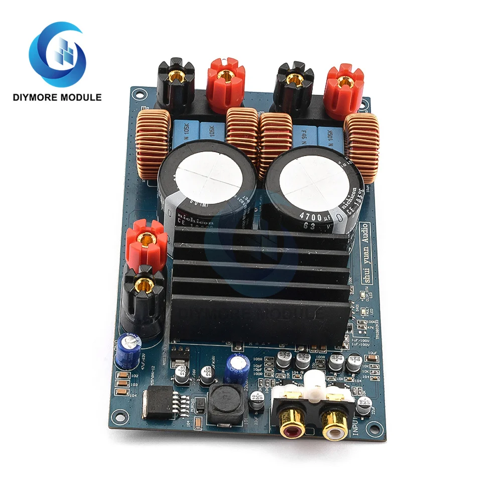 TPA3255 2.0 Digital Amplifier Board DC24-48v Strong High Power 300W + 300W Class D o Digital Amplifier Board