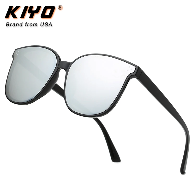 KIYO Brand 2020 New Women Men Polygonal Polarized Sunglasses PC Classic Sun Glasses High Quality UV400 Driving Eyewear 3796