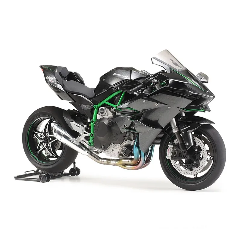 1/12 Tamiya Plastic Assembly Car Model Toy Kawasaki Ninja H2R Motorcycle Static Model DIY Assembly Kit  #14131