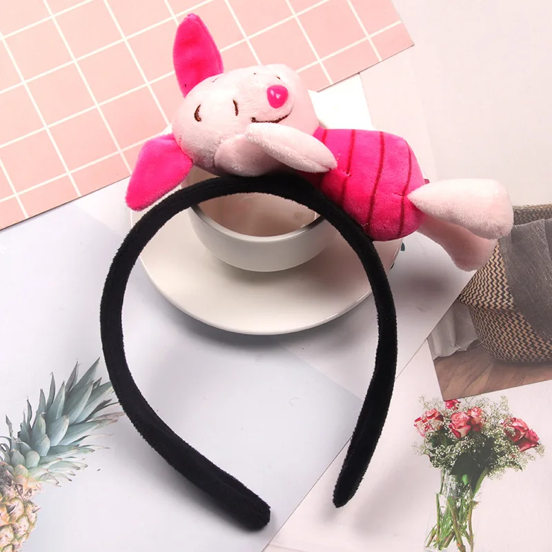 Cartoon  Plush Animal Hair Hoop Hairband Headband Hair Accessories Women Girl Baby Toys Kids Costume Headband Cosplay Plush Gift